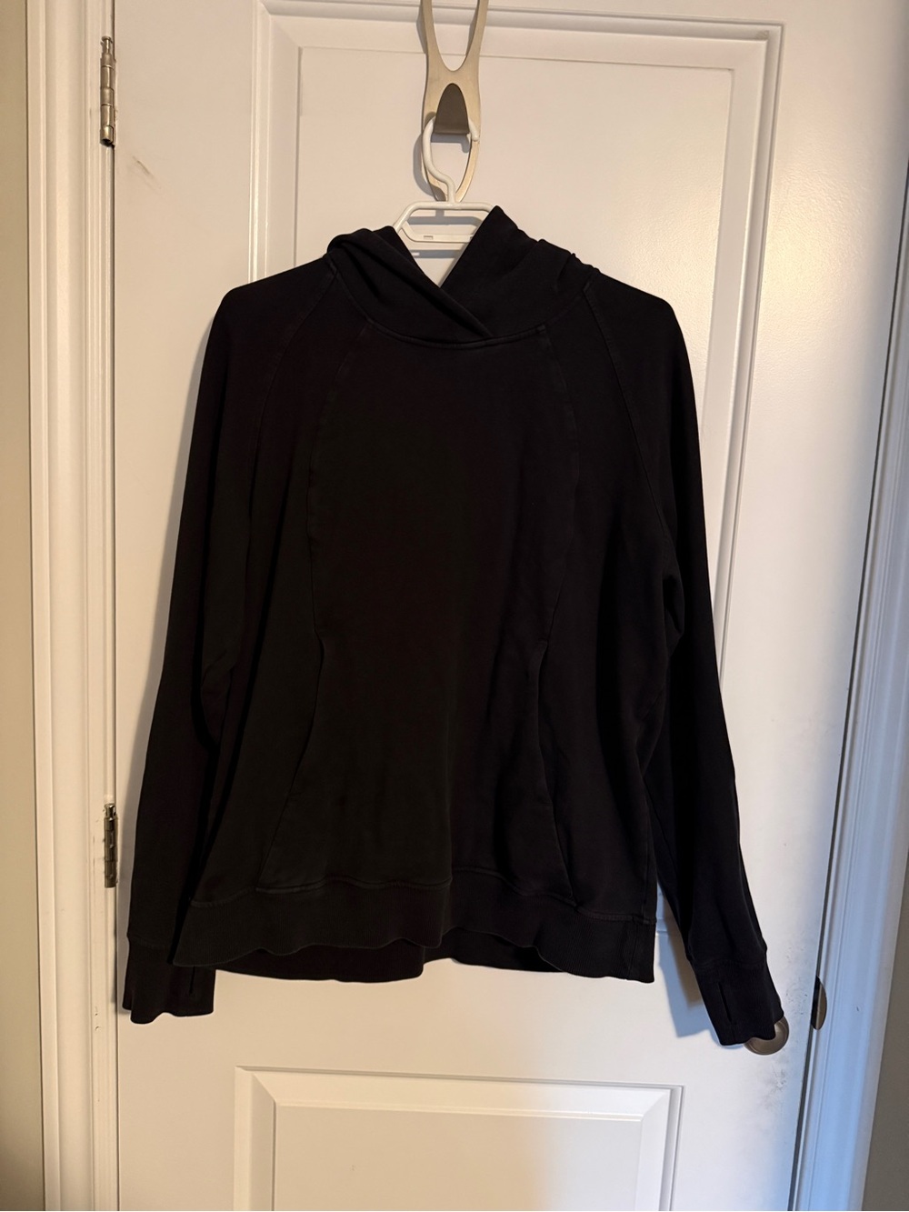 Lululemon Black Scuba Pullover Sz 12
